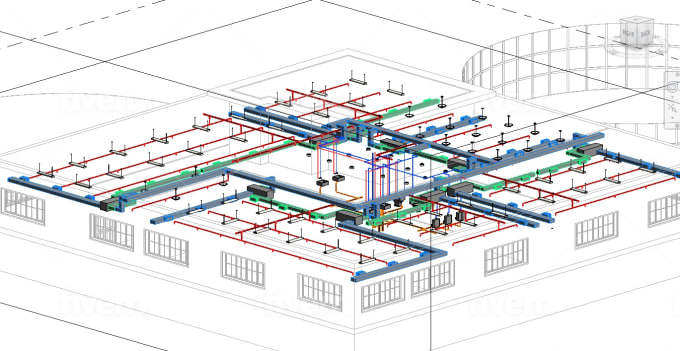  MEP & HVAC Revit BIM Modeling Services