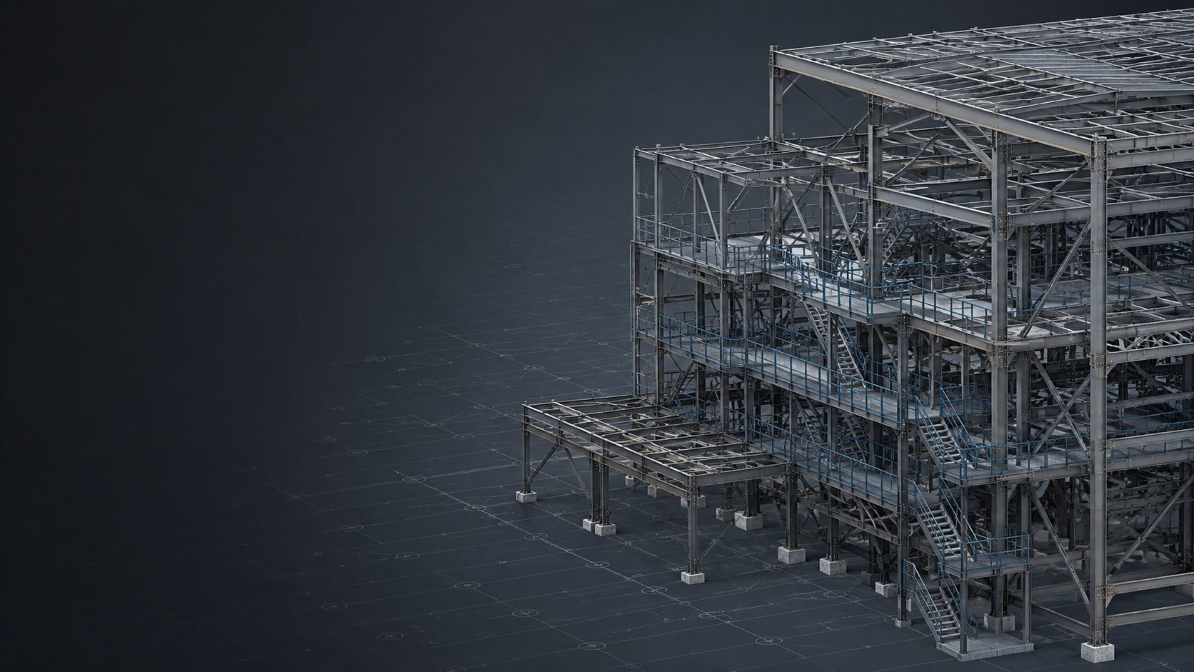 BIM steel modeling and digital engineering