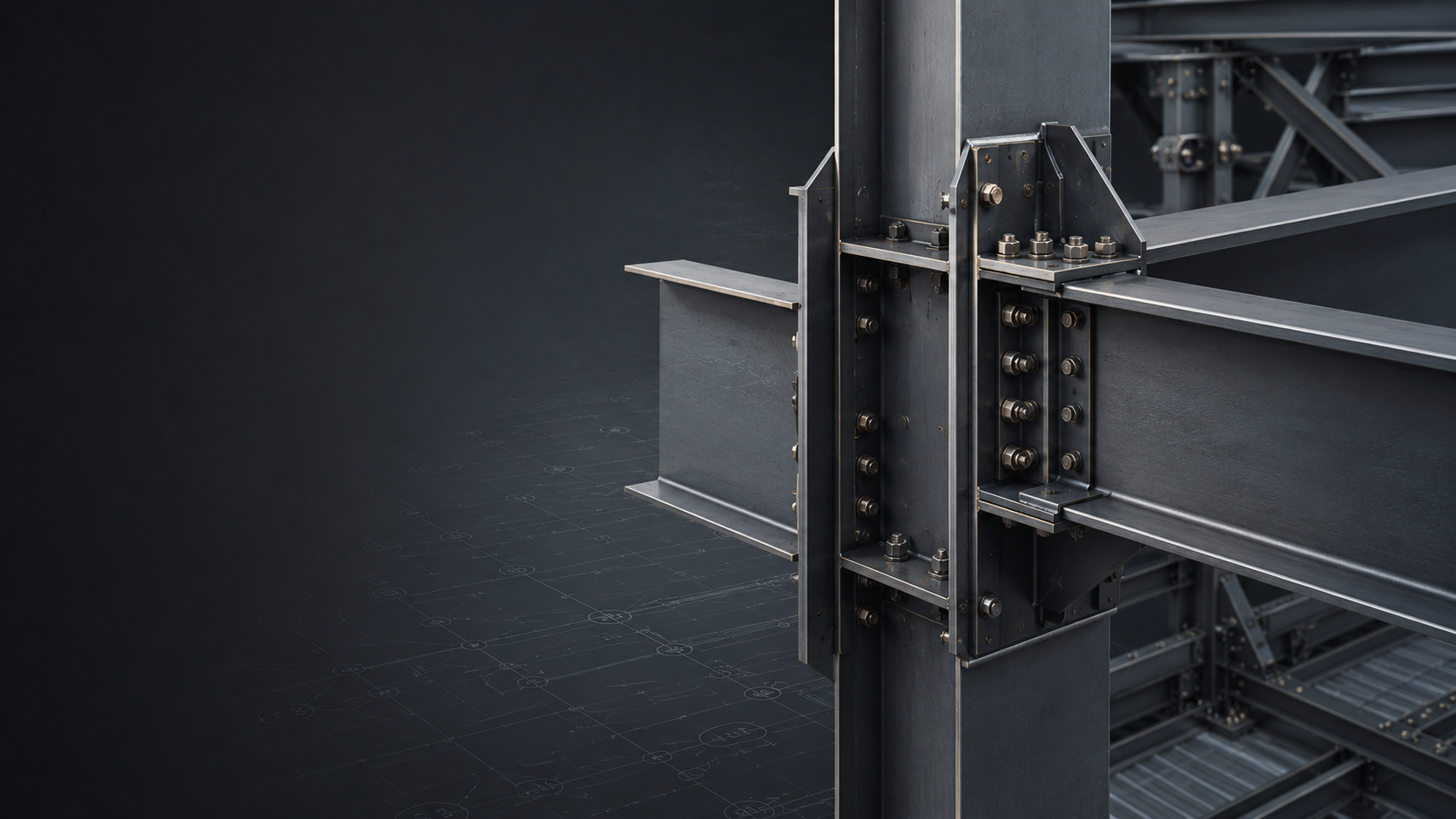 Steel connection design and structural engineering